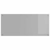 vidaXL Protection de cuisine Gris clair 110 x 50 cm verre tremp&eacute;