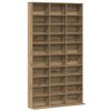 vidaXL Meuble CD Ch&ecirc;ne artisanal 101 x 23 x 177,5 cm Bois d'ing&eacute;nierie