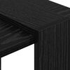 vidaXL &Eacute;tag&egrave;re Ch&ecirc;ne noir 52 x 25 x 71,5 cm Bois d'ing&eacute;nierie
