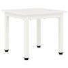 vidaXL Table basse Blanc 40 x 40 x 36 cm Bois de pin massif