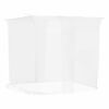 vidaXL Moustiquaire suspendue 156 maille blanc 220x200x210 cm
