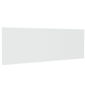 vidaXL T&ecirc;te de lit murale Blanc 240x1,5x80 cm Bois d'ing&eacute;nierie