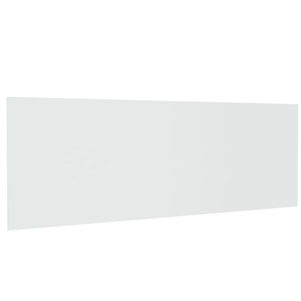 vidaXL T&ecirc;te de lit murale Blanc 240x1,5x80 cm Bois d'ing&eacute;nierie