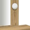 vidaXL Table de Toilette Marron 50 x 41 x 140 cm Bois d'ing&eacute;nierie