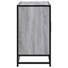 vidaXL Armoire lavabo de salle de bain sonoma gris bois d'ing&eacute;nierie