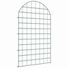 vidaXL Ensemble de clôture de jardin 8 pcs Vert 50 x 80 cm Acier