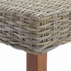 vidaXL banc Beige 160 x 35 x 45 cm Bois de manguier massif