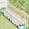 vidaXL Housse de protection plantes avec &oelig;illets 1x4 m poly&eacute;thyl&egrave;ne