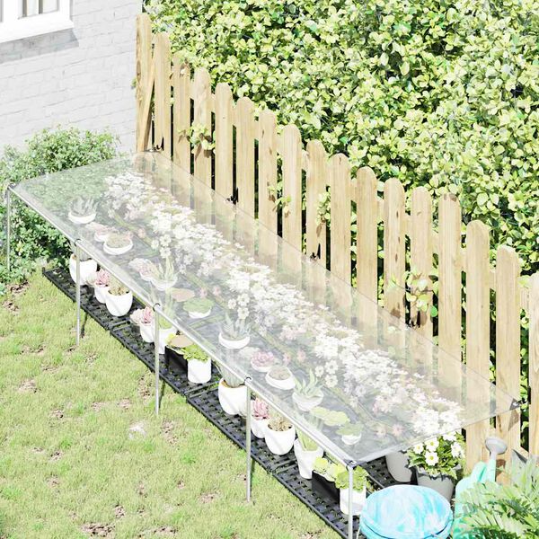 vidaXL Housse de protection plantes avec &oelig;illets 1x4 m poly&eacute;thyl&egrave;ne