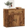 vidaXL Buffet vieux bois 80x33x70 cm bois d'ingénierie