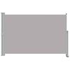 vidaXL Auvent lat&eacute;ral r&eacute;tractable de patio 160 x 300 cm Gris