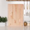 vidaXL Planche &agrave; d&eacute;couper 50x35x4 cm bois massif de h&ecirc;tre