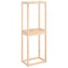 vidaXL Porte-pneus 63x40x180 cm Bois de pin massif
