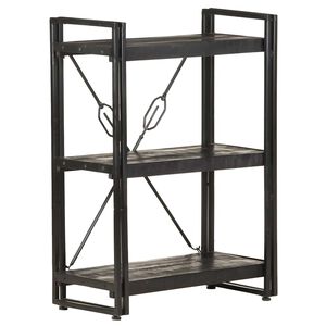 vidaXL Biblioth&egrave;que &agrave; 3 niveaux 60x30x80 cm Bois de manguier massif