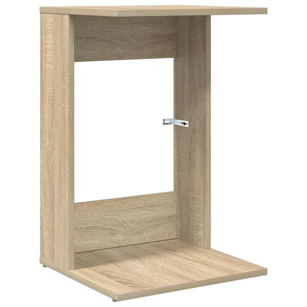 vidaXL Table d'appoint Ch&ecirc;ne Sonoma 40 x 38 x 62,5 cm