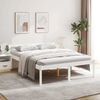 vidaXL Lit pour personne &acirc;g&eacute;e sans matelas 160x200 cm bois pin massif