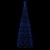 vidaXL Arbre de No&euml;l c&ocirc;ne 1400 LED Bleues 160x500 cm