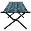 vidaXL Lit de camping pliant Foret 193 x 69 x 45 cm Tissu Oxford