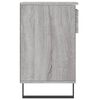 vidaXL Armoire à chaussures Sonoma gris 102x36x60 cm Bois d'ingénierie