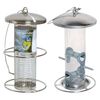 dobar Mangeoire &agrave; oiseaux 14x14x26 cm argent&eacute;