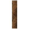 vidaXL &Eacute;tag&egrave;re murale ch&ecirc;ne fum&eacute; 96x12x64 cm bois d'ing&eacute;nierie