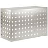 vidaXL Housse de climatiseur Argent&eacute; 90 x 40 x 60 cm Acier inoxydable