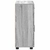 vidaXL Buffet Gris Sonoma 88,5 x 30,5 x 73 cm Bois d'ing&eacute;nierie