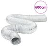vidaXL Conduit de ventilation aluminium 6 m &Oslash;15 cm