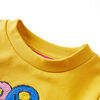 Sweatshirt pour enfants ocre foncé 140