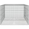 vidaXL Cage à lapin 2 panneaux 110x79x54 cm Fer galvanisé