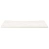 vidaXL Dessus de bureau blanc 110x60x2,5 cm bois massif de pin
