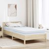 vidaXL Matelas Blanc 100 x 200 cm Tissu jacquard