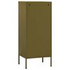 vidaXL Armoire de rangement Vert olive 42,5x35x101,5 cm Acier