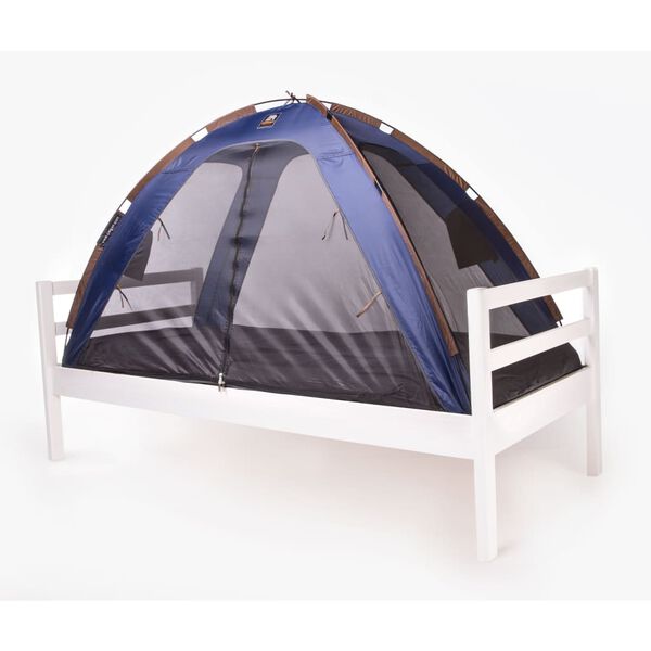 425421 DERYAN Mosquito Bed Tent 200x90x110 cm Blue