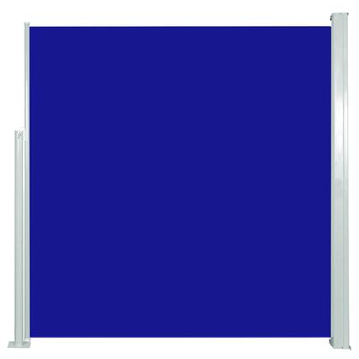 vidaXL Auvent latéral rétractable 140 x 300 cm Bleu