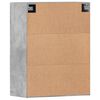 vidaXL Armoires murales 2 pcs gris b&eacute;ton bois d'ing&eacute;nierie