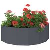 vidaXL Jardinière Anthracite 120 x 60 x 35 cm Acier