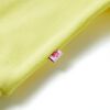 Sweatshirt pour enfants jaune 128