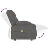 vidaXL Fauteuil de massage inclinable avec porte-gobelets 2 places