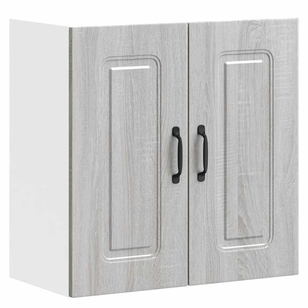 vidaXL Armoire murale de cuisine Kalmar sonoma gris bois d'ing&eacute;nierie