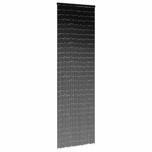 vidaXL Rideau de porte anti-insectes pour camping-car gris fonc&eacute; 56 x 185 cm bambou