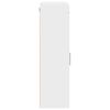 vidaXL Armoire murale de salle de bain TULUM Blanc 37 x 24,5 x 86 cm