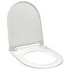 vidaXL Abattant WC &agrave; fermeture en douceur Lib&eacute;ration rapide Blanc