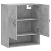 vidaXL Armoire murale gris béton 60x31x70 cm bois d'ingénierie