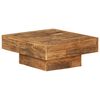 vidaXL Table basse Bois de r&eacute;cup&eacute;ration massif 70x70x30 cm