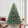 vidaXL Sapin de No&euml;l artificiel avec 300 LED Vert 240 cm PE et PVC
