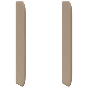 vidaXL Oreille de t&ecirc;te de lit Marron 80 x 16 x 4 cm PVC