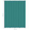 vidaXL Panneau de toiture 12 pcs Vert 60 x 45 cm Acier galvanis&eacute;