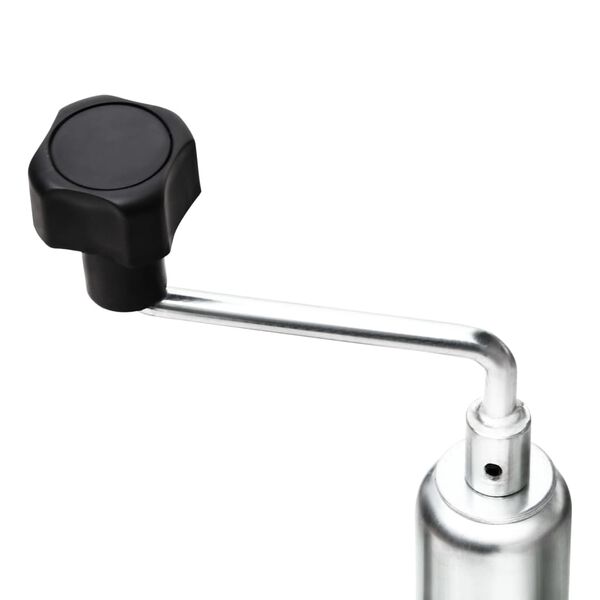 vidaXL Roue de jauge pour remorque 48 mm Acier galvanis&eacute;