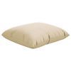 vidaXL Coussins de canap&eacute; lot de 4 beige 60x60 cm tissu
